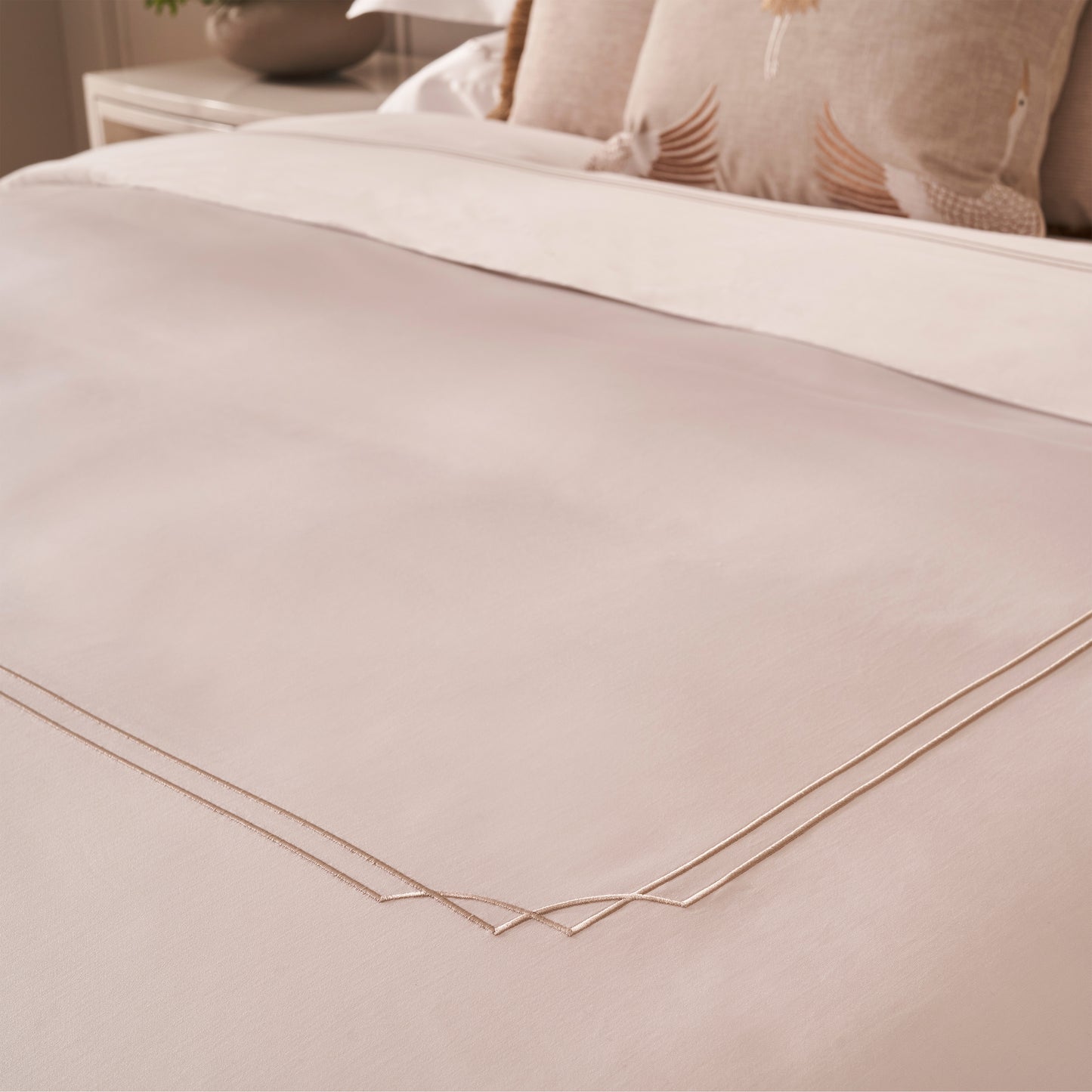 Pearl Duo Duvet Cover
