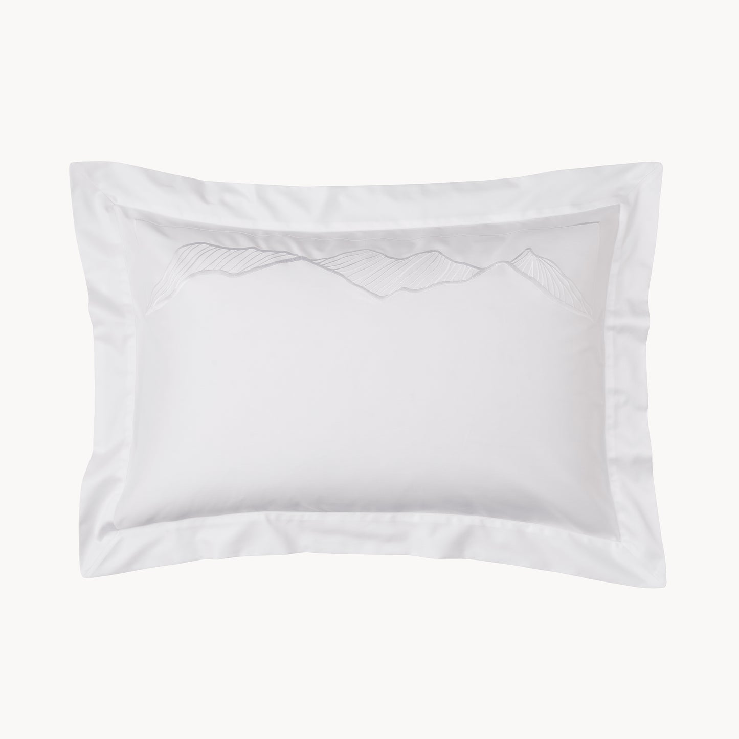 White Coral Oxford Pillowcase