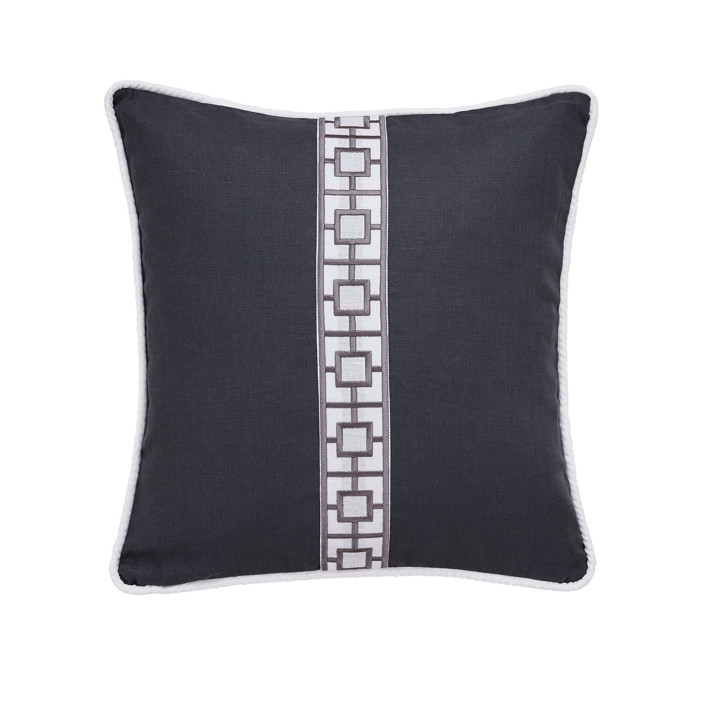 Fiji Decorative Cushion in Grey