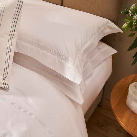 Elise Lace Oxford Pillowcase