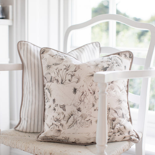 Warm Harbour Decorative Cushion in Morning Mist
