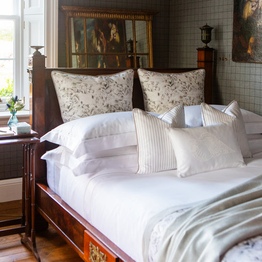 Warm Harbour Duvet Cover in Morning Mist
