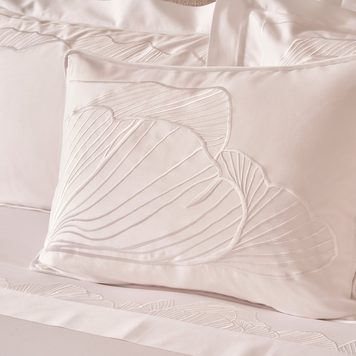 White Coral Decorative Cushion