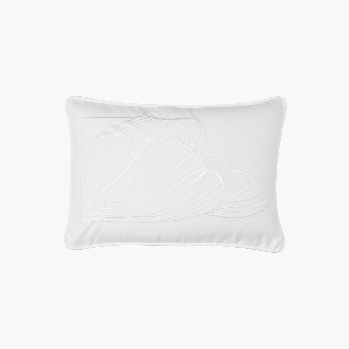 White Coral Decorative Cushion