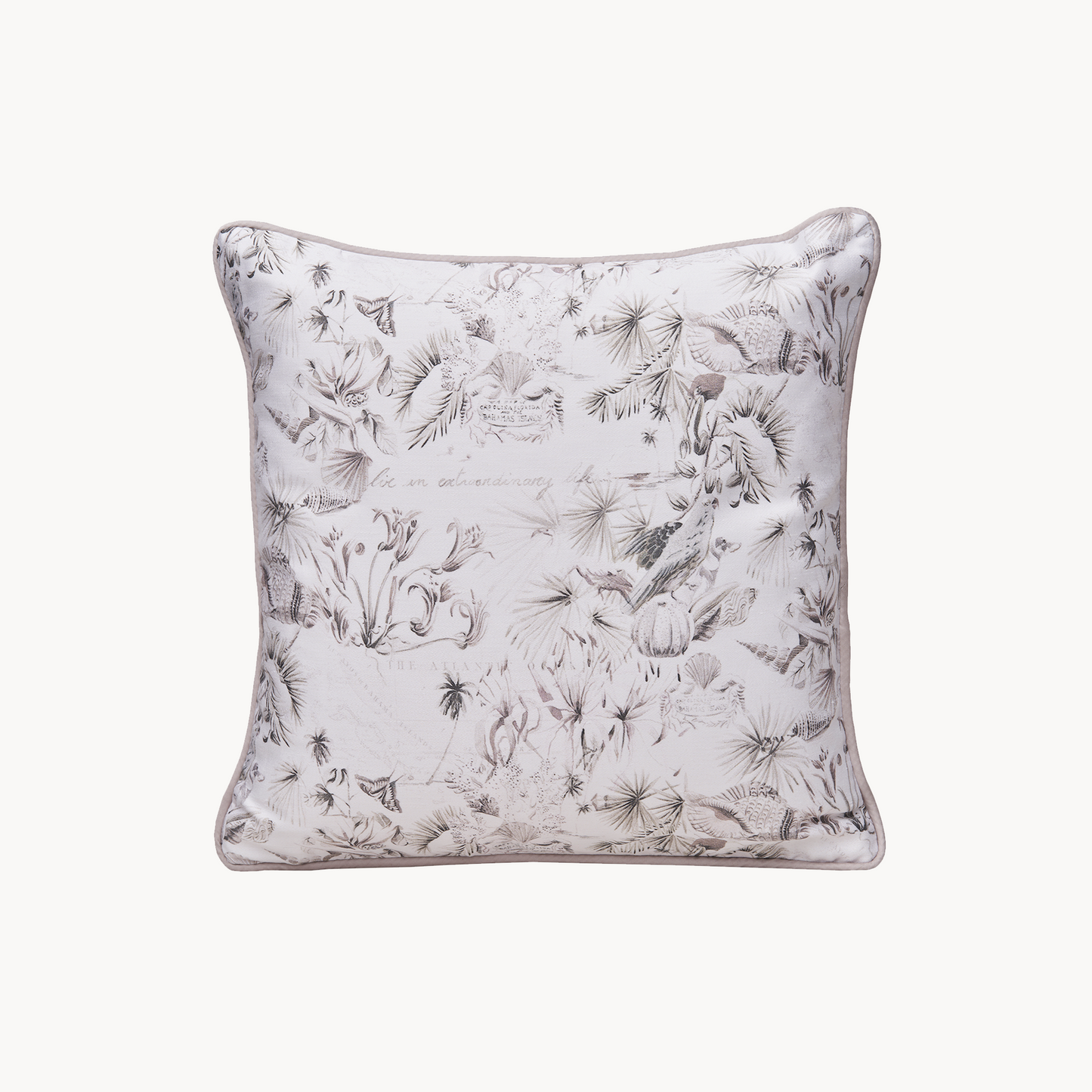Warm Harbour Decorative Cushion in Morning Mist