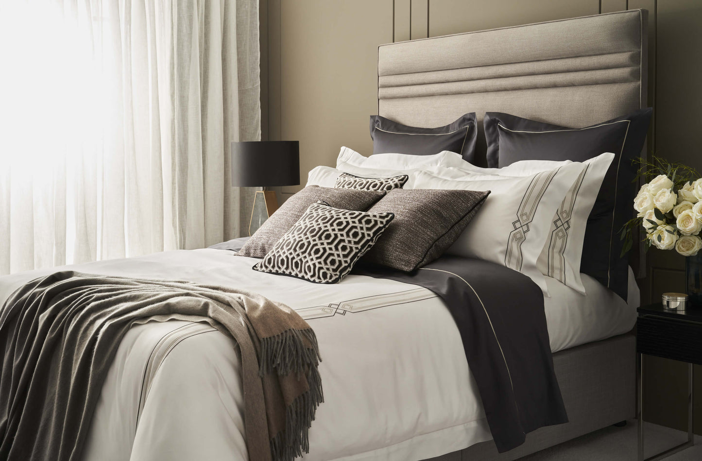 Gatsby Mock Oxford Pillowcase