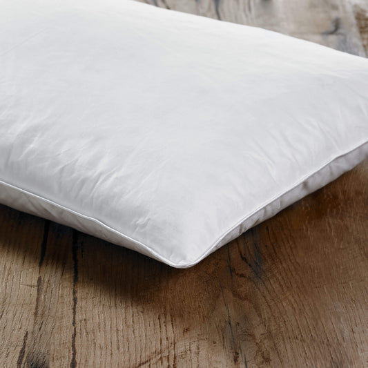 White Duck Feather & Down Cushion