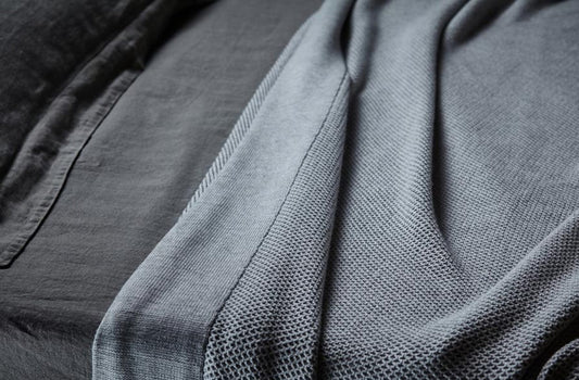 Pure Soft Combed Cotton & Bamboo Throw